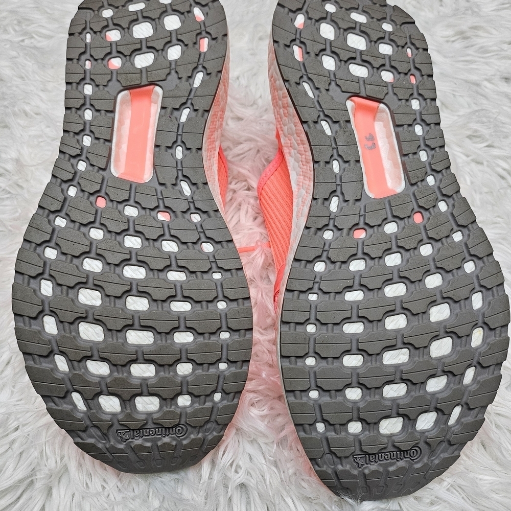 Stella McCartney Adidas Ultraboost 20 Uncaged Coral Running Shoes - Picture 5 of 5